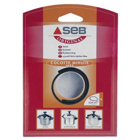 Joint autocuiseur SEB AUTHENTIQUE 8 litres INOX ou ALUMINIUM