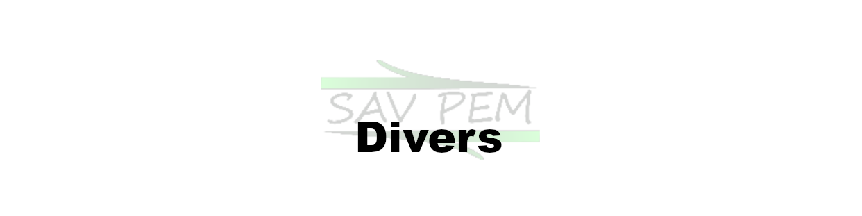 Divers - SAV PEM